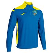 Joma Moneypoint AFC Championship Half Zip - Royal Yellow / 14 Years