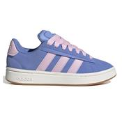 Adidas Grand Court Alpha 00's Women's Trainer Shoes Blue Fusion Pink - Blue Blue Fusion Clear Pink / 6.5 image