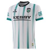 O'Neills Kerry GAA Training Jersey White Teal - Age 7-8 image