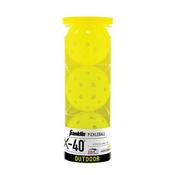 Franklin Outdoor X40 Pickleballs - 3 Pack / Yellow image