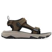 Columbia Mens Peakfreak Rush Sandal Cordovan Pebble - Brown / 10 Uk image