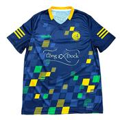 O'Neills O'Currys GAA Training Jersey - Navy Green Amber / Age 5-6 image