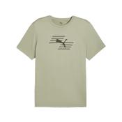 PUMA HYROX Graphic Tee Men Lux Army - Green Kaki / Large image