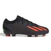 Adidas X Speedportal.3 Firm Ground Junior Football Boots Black Solar Red - 4 Uk image