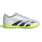 Adidas Predator Accuracy.4 Junior Astro Turf Football Boots White Black Lucid Lemon (White Lemon) - 5 Uk image