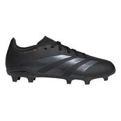 Adidas Predator League Firm Ground Junior Football Boots Core Black Carbon Gold Metallic (Black Gold) - 4 Uk image