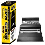 Harrows Pro Rubber Darts Mat - Black