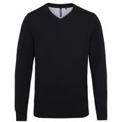 Asquith &amp; Fox Asquith &amp; V Neck Jumper - Large / Navy image