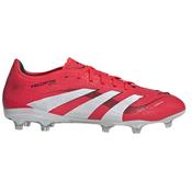 Adidas Predator Pro Firm Ground Boots Lucid Red White Core Black - White Red Black / 6 Uk image