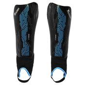 Precision Origin.0 Shin &amp; Ankle Guards - Black Cyan / EXTRA SMALL