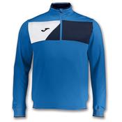 Joma Crew II Half Zip Sweat (Royal Navy White) - 10Y image