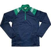 CS Club Half Zip Top Navy Green White - Navy Green White / Large image