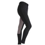 Central Sports Ireland Wessex Tone Jodphurs - Age 9-10 / Black Grey image