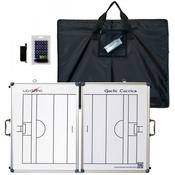 LS Lightning Folding Tactics Board - 60x90 / White Black