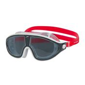 Speedo Biofuse Rift Mask Red Smoke - Adults / Red Grey Smoke image
