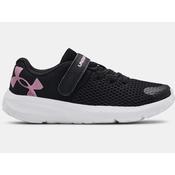 Under Armour Pursuit Girls - 12 Uk / Black Pink image