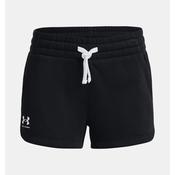 Under Armour Girl' Rival Fleece Shorts - Small Girls / Black image