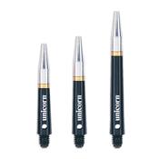 Unicorn Gripper 360 Darts Shafts - Black Silver / Short image