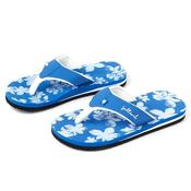 Saltrock Floral Flip Flops - 41 - Uk 7 / Blue image