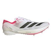 Adidas Adizero Ambition Unisex Running Spikes - White Black Red / 8 Uk image