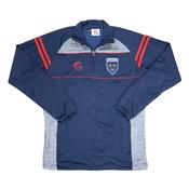 CS Munster Half Zip Top - Age 13-14 / Navy Grey Red image