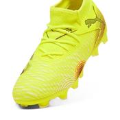 Puma Future 8 Match Firm Ground Junior Football Boots Yellow Alert - 3 Uk image