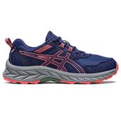 Asics Venture Junior Running Shoes - 3 Uk / Blue Coral image