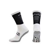 Murphys Pro Mid GAA Grip Socks Black White - 6-8 Uk image