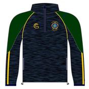 CS Kingdom Pony Club Half Zip - Navy Bottle Amber / Age 9-10