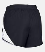 Under Armour Women's Fly-By 2-in-1 Shorts - Black / Medium image
