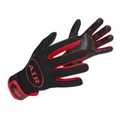 Atak Air Gaelic Football Gloves Black Red - Age 10-11