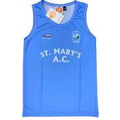 CS St Mary's Athletic Club Running Vest - Sky / Age 9-10 image