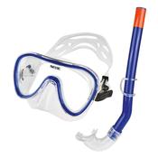 SEAC Junior Salina Bis Snorkeling Set Blue - Clear Blue image