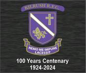 CS Kilrush RFC Half Zip 100 Years - Age 7-8 / Melange Black Purple