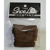 The Shoe Lace Company Shoe Lace Sports Flat Laces - 130mm / Black image