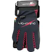 LS Lightning AS3 Gaelic Gloves Black Pink - Small image