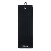 Titleist Trifold Cart Towel - Default Title / Black