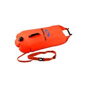 Sola Inflatable Dry Swim Bag - Orange / SMALL