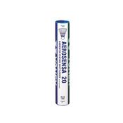Yonex Aerosensa 20 Shuttles Tube of 12 - White / 20 Pack image