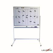 LS Lightning Rotating Tactic Board - Extra Large / White Black