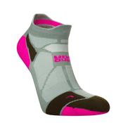 Hilly Marathon Fresh Socklet Sage Fluo Pink - Green Pink / Small image