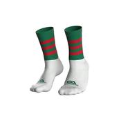Gaelic Armour Elite Midi Sock (Green Red Hoops) - 3-5 Uk image