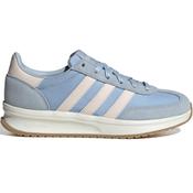 Adidas Run 70's Women's Trainer Shoes Glow Blue Wonder - Blue White / Uk 6 image