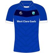 CS Teamwear West Clare Gaels Jersey - Age 7-8 / Royal Navy White image