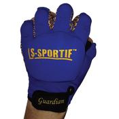 LS Sportif Guardian Hurling Glove Right Hand - Royal Gold / Small Juniors