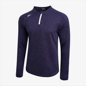 Gaelic Armour 1/2 Zip Round Neck Sweat Navy Marl - Age 7-8 image