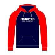 CS Munster Fleece Hoodie - Navy Red / Age 11-12 image