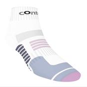 Contest Podium Performance Socks - White Pink Grey / 3-5 Uk image