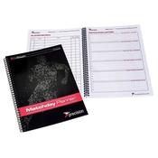 Precision A4 Match Soccer Planner - A4 / Black Red image