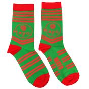 Sock Nation Mayo Socks - 6  to 12Uk / Red Green image